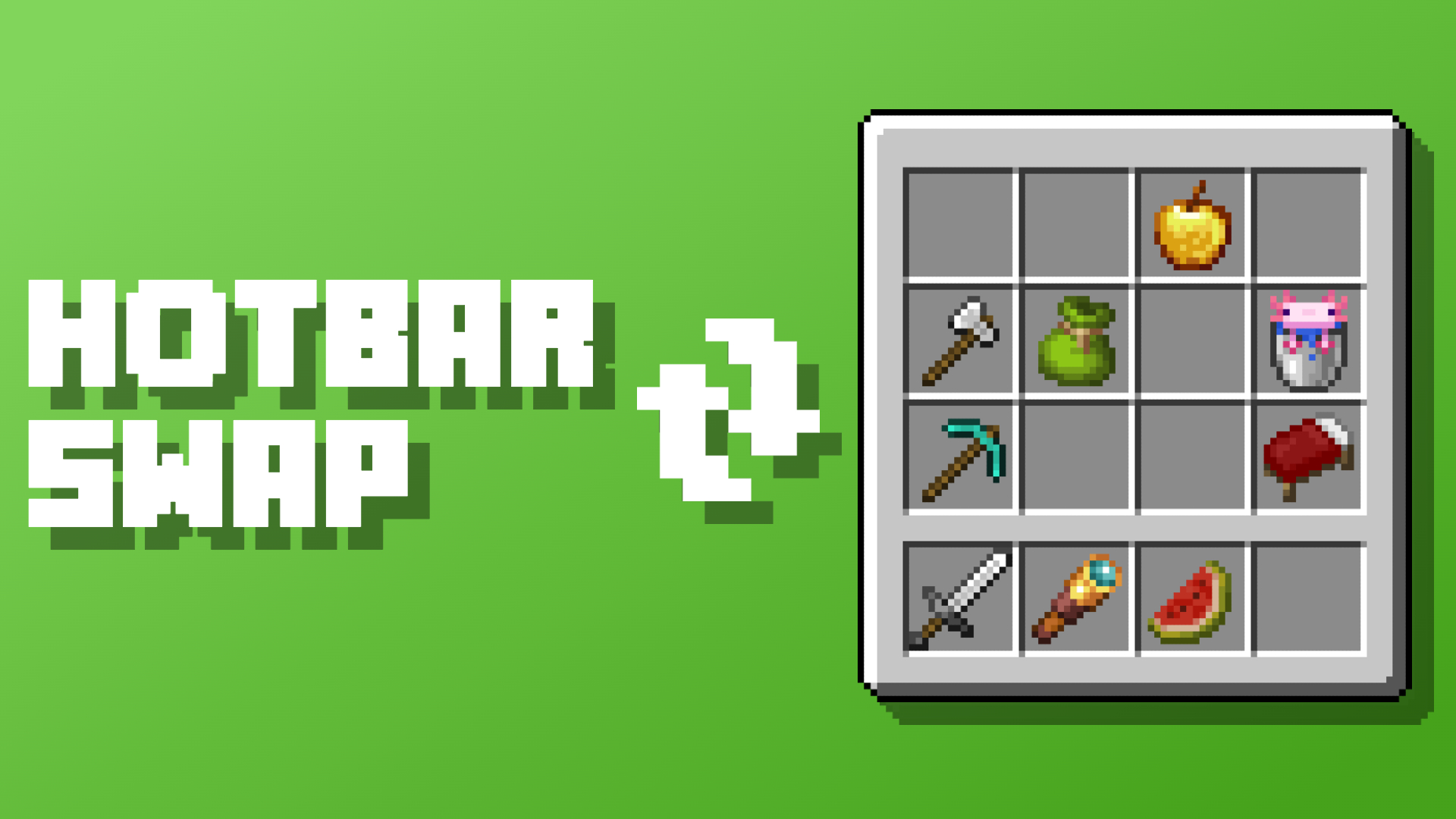 Hotbar Swap (@fieryabyss) - Minecraft Bedrock Addon